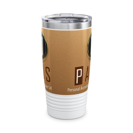 Stylish Ringneck Tumbler for Coffee Lovers | Insulated Travel Mug, Unique Gift for Birthdays, Outdoor Adventures, and Holidays