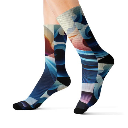 Colorful Sublimation Socks
