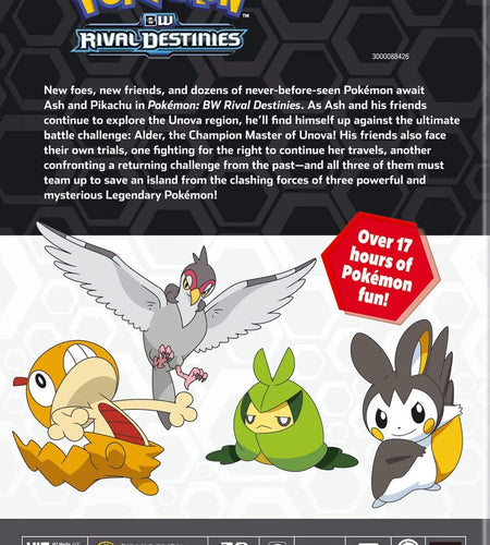 Pokemon: BW Rival Destinies (DVD), , Anime