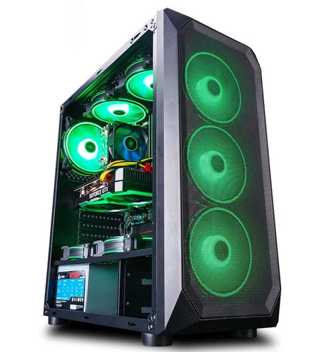 Gaming Desktop Intel Xeon E5-2650 Core 3.9Ghz Gt730K 4GD3 256GB SSD M.2 8GB DDR4 3000Mhz Windows 10 Home Gaming PC