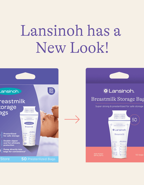 Load image into Gallery viewer, Breastmilk Storage Bags for Breastfeeding Moms, 50 Ct
