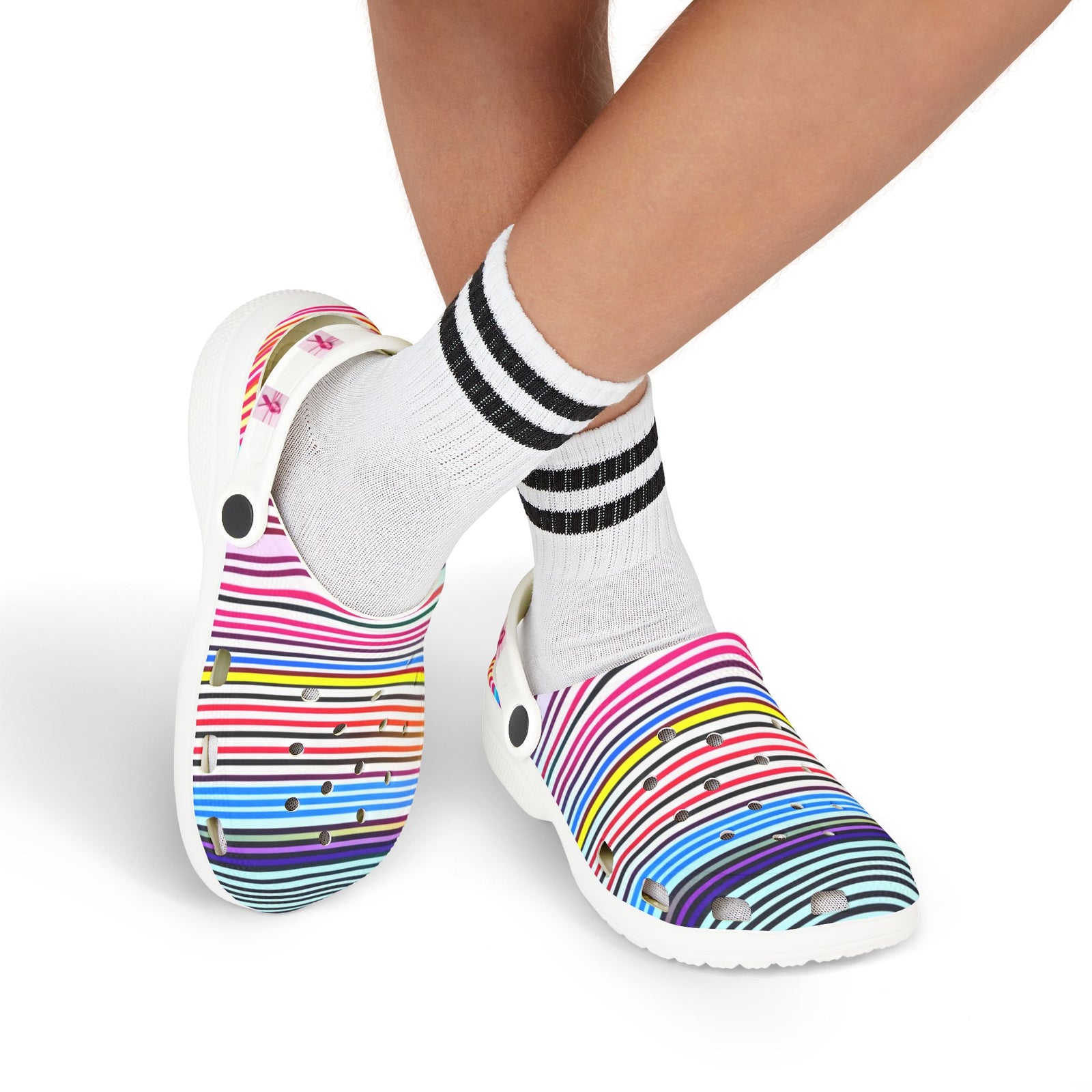 Colorful Kids' Clogs - Fun EVA Foam Shoes for Summer, Playtime Footwear, Durable Slip-Ons, Perfect for Beach, Pool, and Birthdays