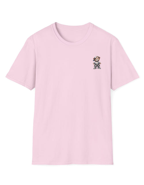 Load image into Gallery viewer, Cute Bear with Sneakers Graphic T-Shirt — Casual Animal Tee
