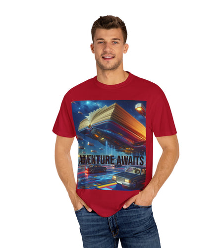 Adventure Awaits T-shirt for Book Lovers