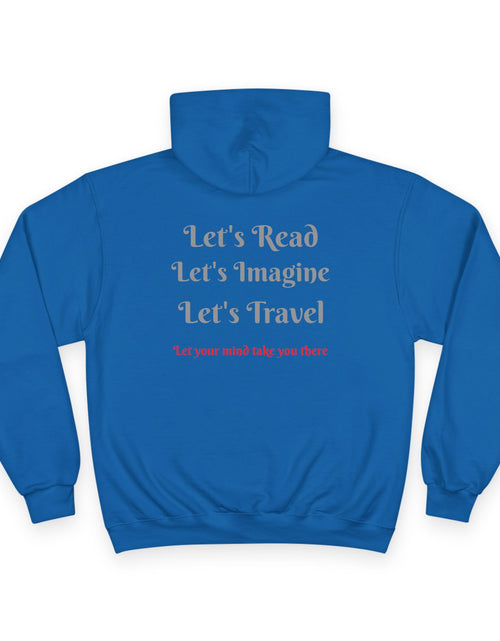 Load image into Gallery viewer, Cozy Book Lover&#39;s Hoodie, Reading Sweatshirt, Travel Inspiration Apparel, Gift for Bookworms, Library Lover&#39;s Outfit
