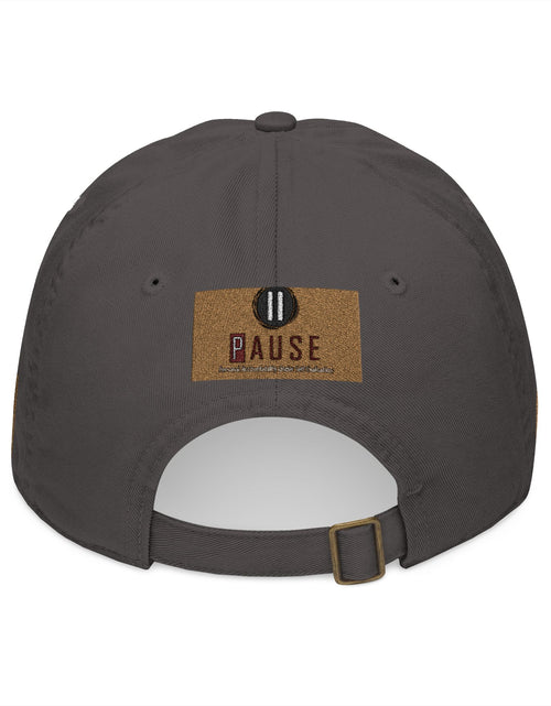 Load image into Gallery viewer, Cap Embroidered with 'Pause' Design
