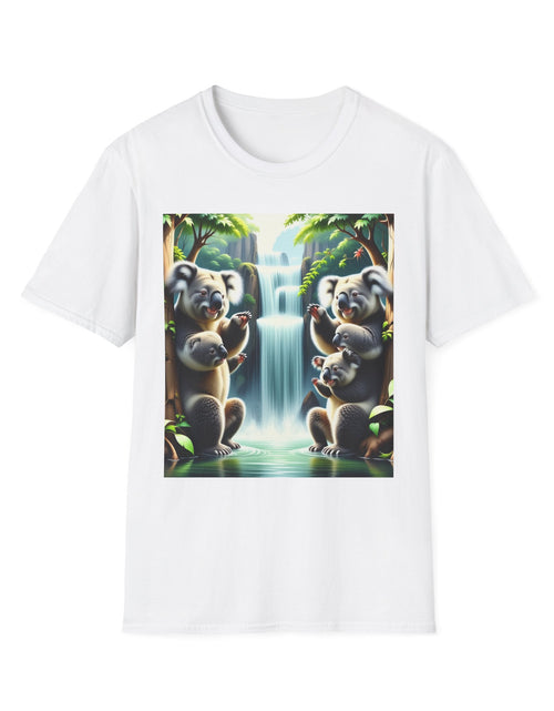 Load image into Gallery viewer, Cute Koala Family Unisex T-Shirt, Animal Lover Gift, Nature Tee, Eco-Friendly Clothing, Wildlife Enthusiast Shirt
