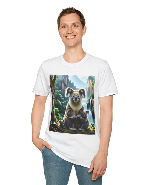 Load image into Gallery viewer, Koala Family Portrait Fun T-Shirt
