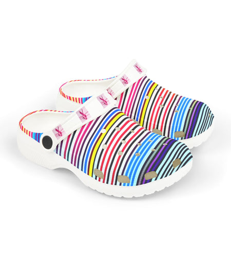 Colorful Kids' Clogs - Fun EVA Foam Shoes for Summer, Playtime Footwear, Durable Slip-Ons, Perfect for Beach, Pool, and Birthdays