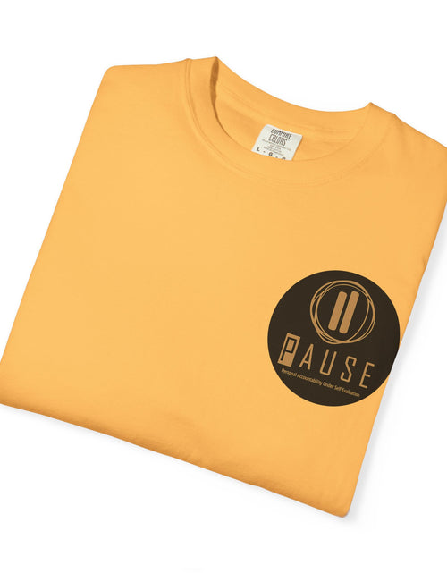 Load image into Gallery viewer, Paused Garment-Dyed T‑Shirt — Comfort Paused Design

