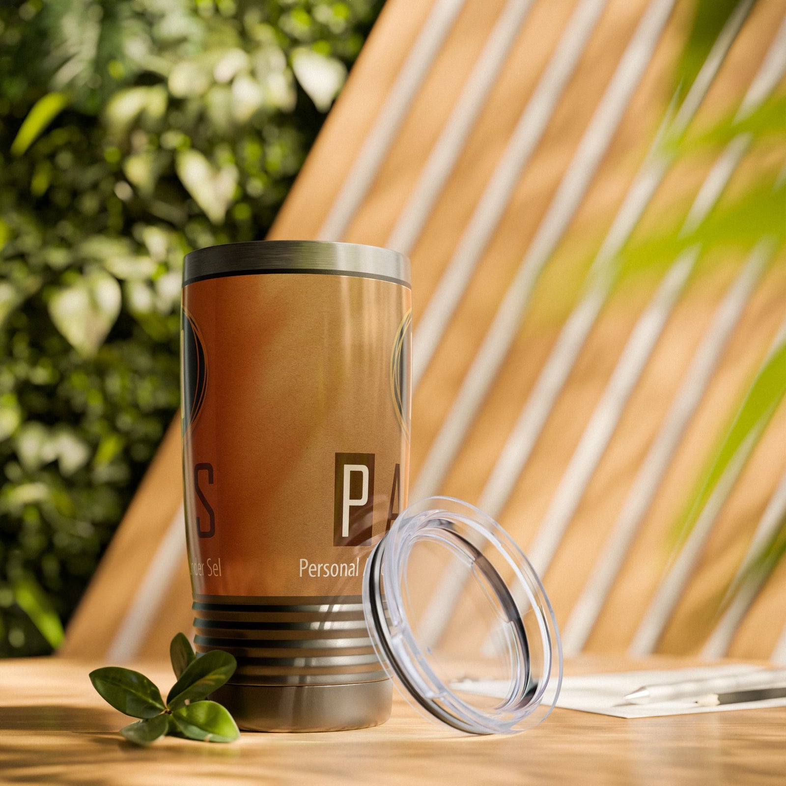 Stylish Ringneck Tumbler for Coffee Lovers | Insulated Travel Mug, Unique Gift for Birthdays, Outdoor Adventures, and Holidays