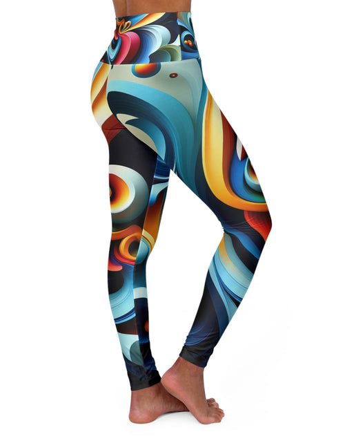 Load image into Gallery viewer, Yoga Leggings - Yogi Fun Design
