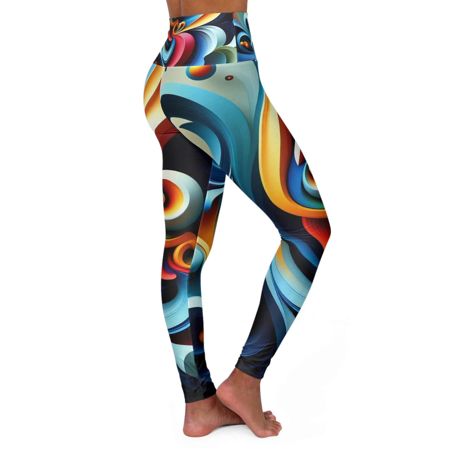 Yoga Leggings - Yogi Fun Design