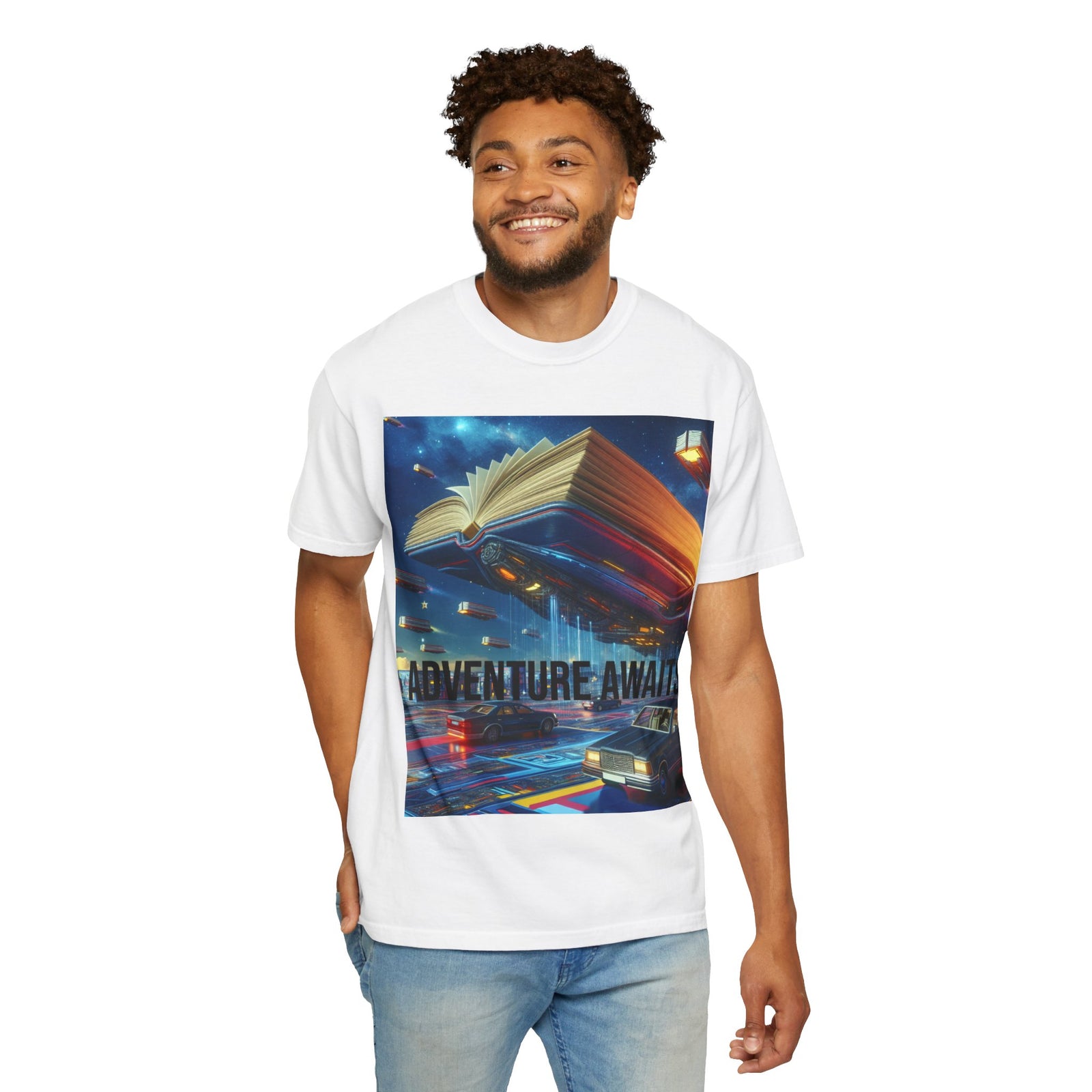 Adventure Awaits T-shirt for Book Lovers