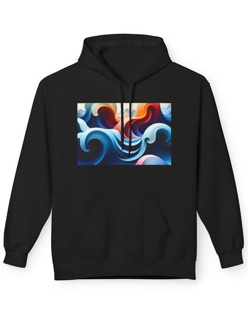 Load image into Gallery viewer, Wave Pattern Hoodie
