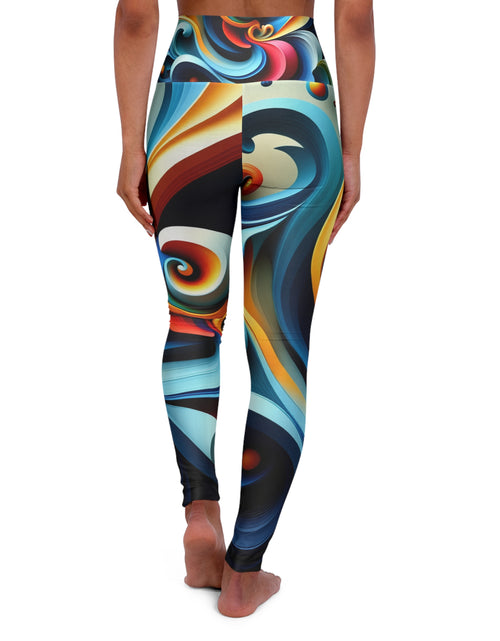 Load image into Gallery viewer, Yoga Leggings - Yogi Fun Design
