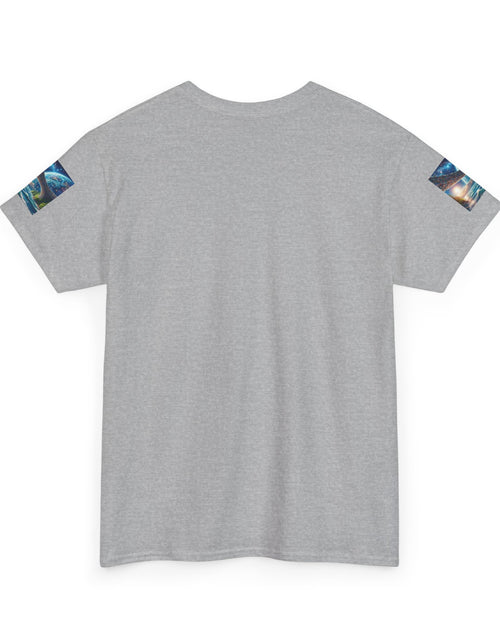 Load image into Gallery viewer, Inspirational Universe T-Shirt - &#39;Words Are Powerful&#39; Graphic - Motivational Gift for Dreamers, Writers, and Creators, Casual Wear, [...]
