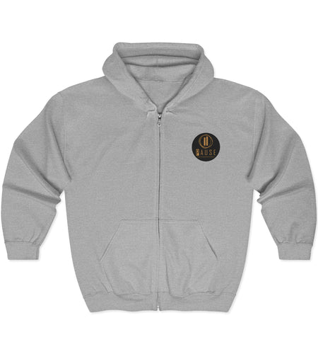 Unisex Full Zip Hooded Sweatshirt - Cozy, Stylish, Perfect for Any Occasion, Ideal Gift for Friends & Family, Relaxed Comfort Wear