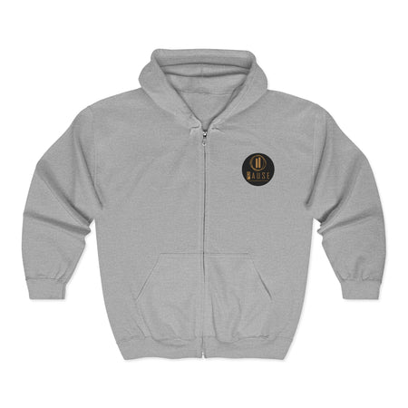 Unisex Full Zip Hooded Sweatshirt - Cozy, Stylish, Perfect for Any Occasion, Ideal Gift for Friends & Family, Relaxed Comfort Wear