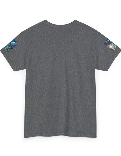 Load image into Gallery viewer, Inspirational Universe T-Shirt - &#39;Words Are Powerful&#39; Graphic - Motivational Gift for Dreamers, Writers, and Creators, Casual Wear, [...]
