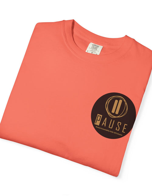 Load image into Gallery viewer, Paused Garment-Dyed T‑Shirt — Comfort Paused Design
