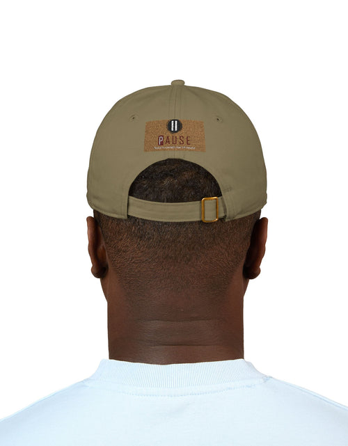 Load image into Gallery viewer, Cap Embroidered with 'Pause' Design
