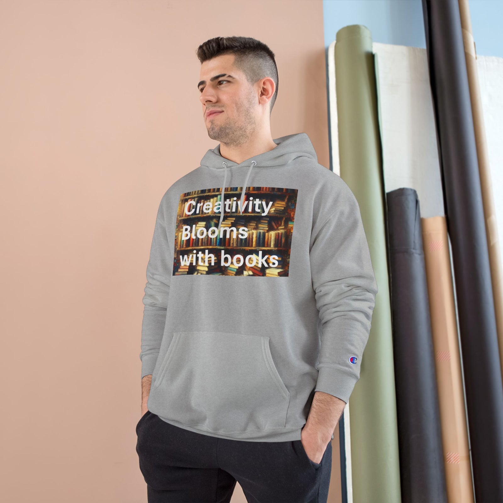Cozy Book Lover's Hoodie, Reading Sweatshirt, Travel Inspiration Apparel, Gift for Bookworms, Library Lover's Outfit