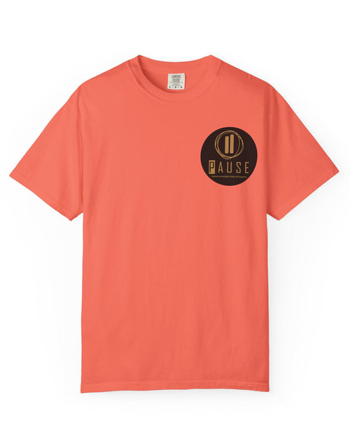 Load image into Gallery viewer, Paused Garment-Dyed T‑Shirt — Comfort Paused Design
