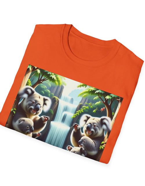 Load image into Gallery viewer, Cute Koala Family Unisex T-Shirt, Animal Lover Gift, Nature Tee, Eco-Friendly Clothing, Wildlife Enthusiast Shirt
