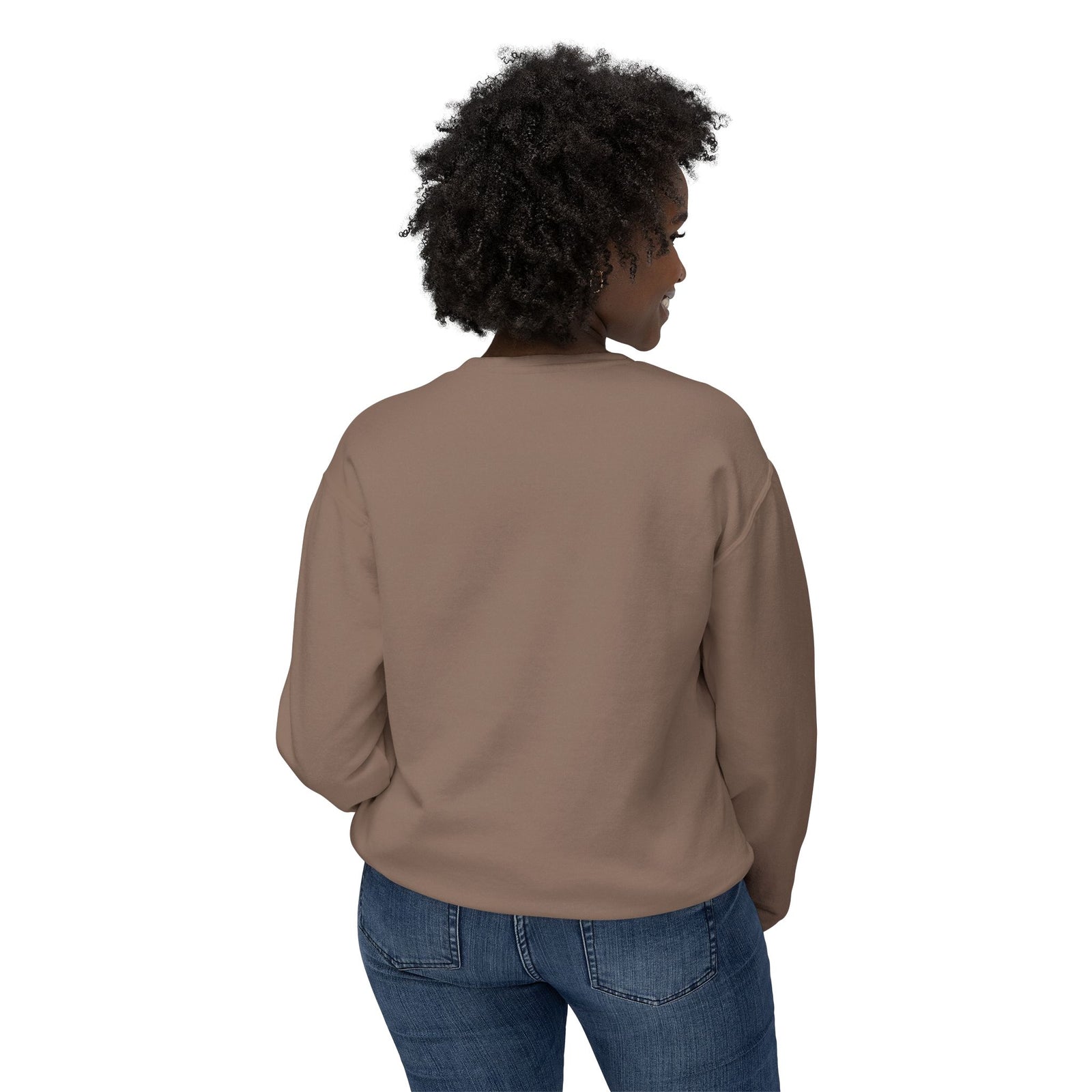 Knowledge Is Power Unisex Lightweight Crewneck Sweatshirt, Casual Wear, Gift for Students, Motivational Apparel, Educational Fashion