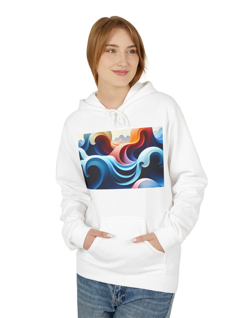 Load image into Gallery viewer, Wave Pattern Hoodie
