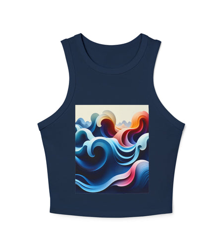 Racer Tank Top Splash Design
