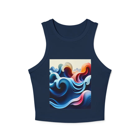 Racer Tank Top Splash Design