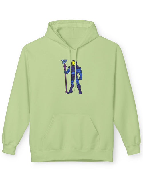 Load image into Gallery viewer, Skeleton Hoodie - Heroic Vintage Character Design
