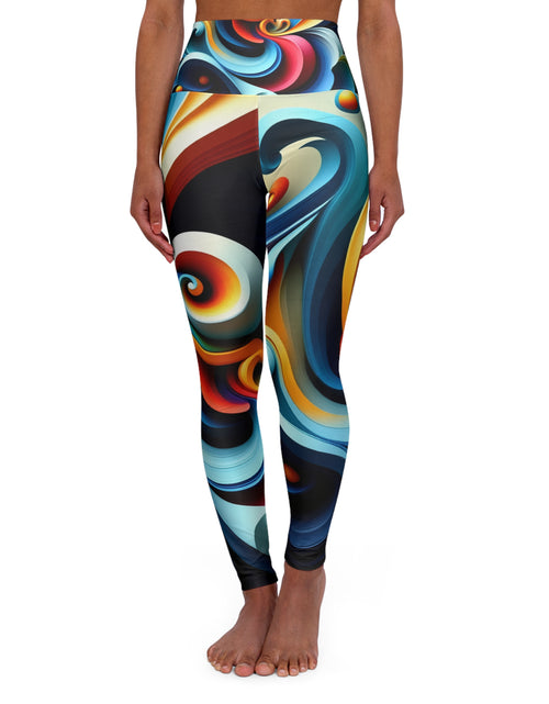 Load image into Gallery viewer, Yoga Leggings - Yogi Fun Design
