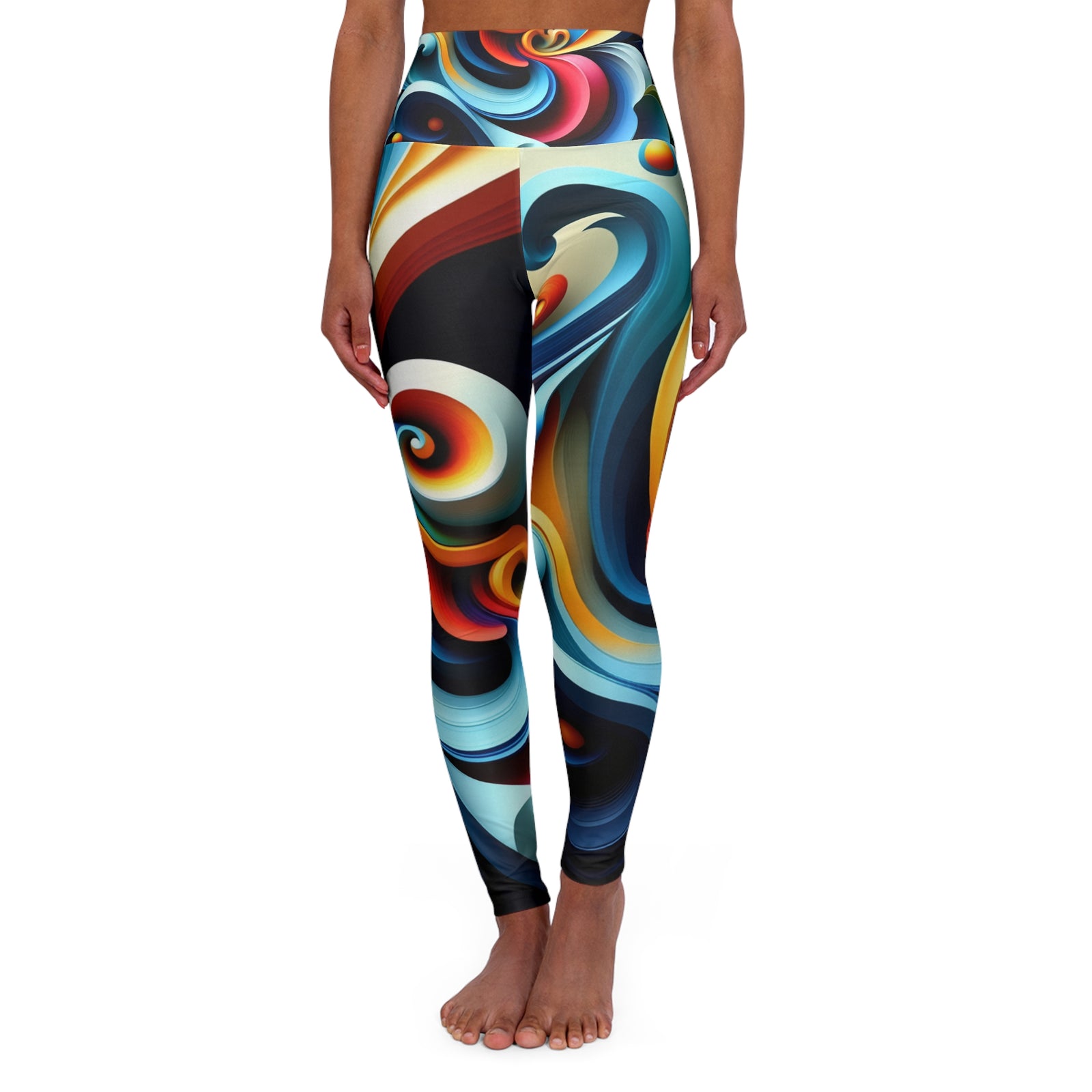 Yoga Leggings - Yogi Fun Design