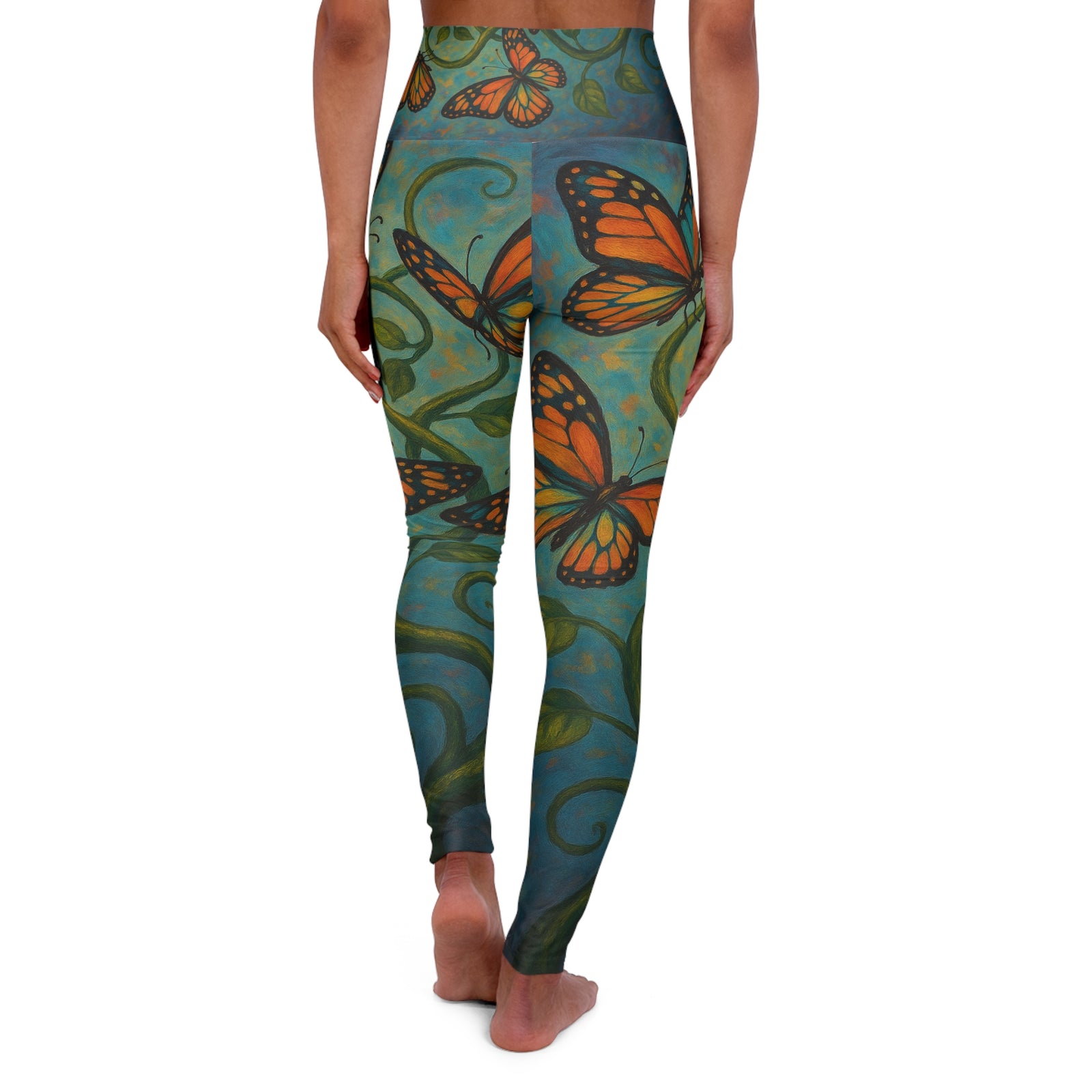 Butterfly High Waisted Leggings