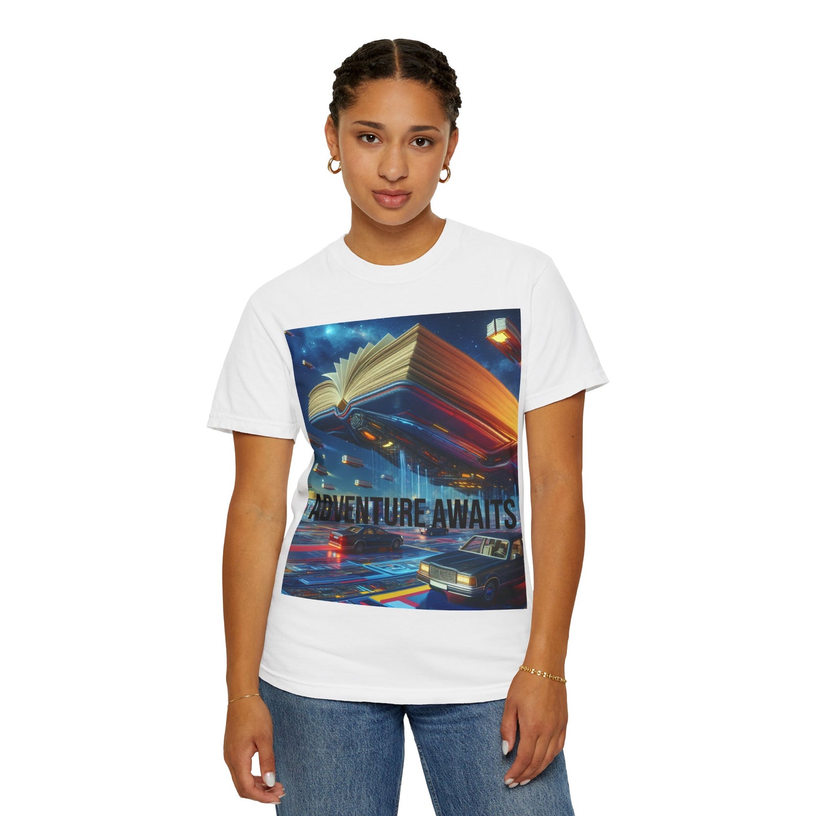 Adventure Awaits T-shirt for Book Lovers