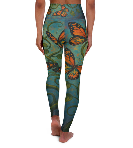 Butterfly High Waisted Leggings