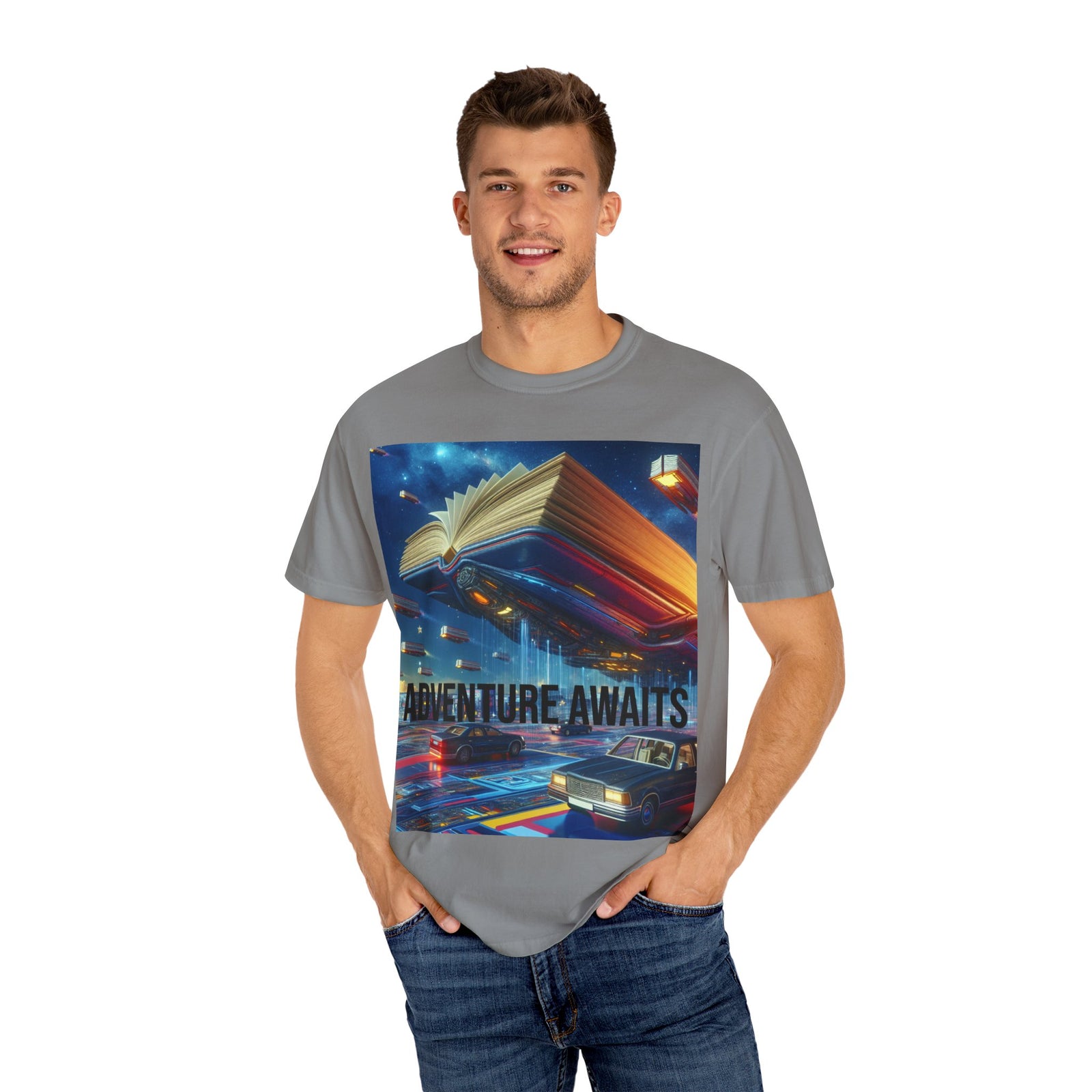 Adventure Awaits T-shirt for Book Lovers