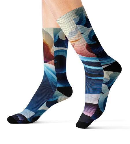 Colorful Sublimation Socks