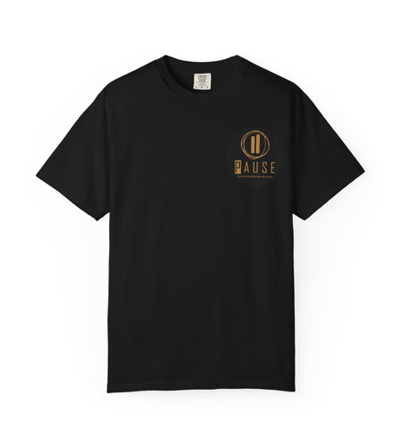 Paused Garment-Dyed T‑Shirt — Comfort Paused Design