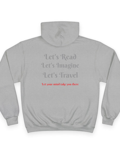 Load image into Gallery viewer, Cozy Book Lover&#39;s Hoodie, Reading Sweatshirt, Travel Inspiration Apparel, Gift for Bookworms, Library Lover&#39;s Outfit
