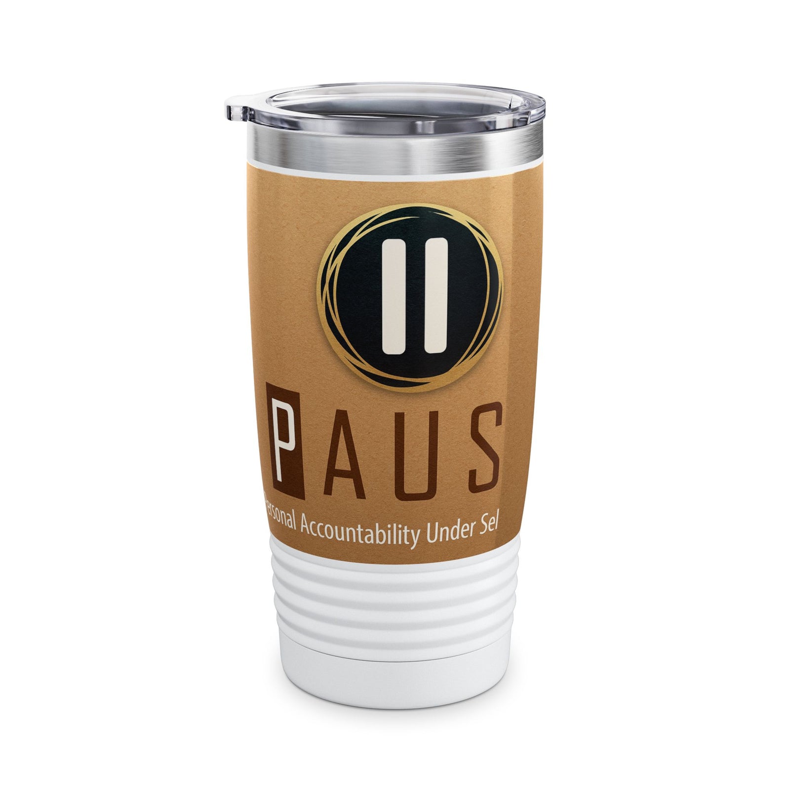 Stylish Ringneck Tumbler for Coffee Lovers | Insulated Travel Mug, Unique Gift for Birthdays, Outdoor Adventures, and Holidays