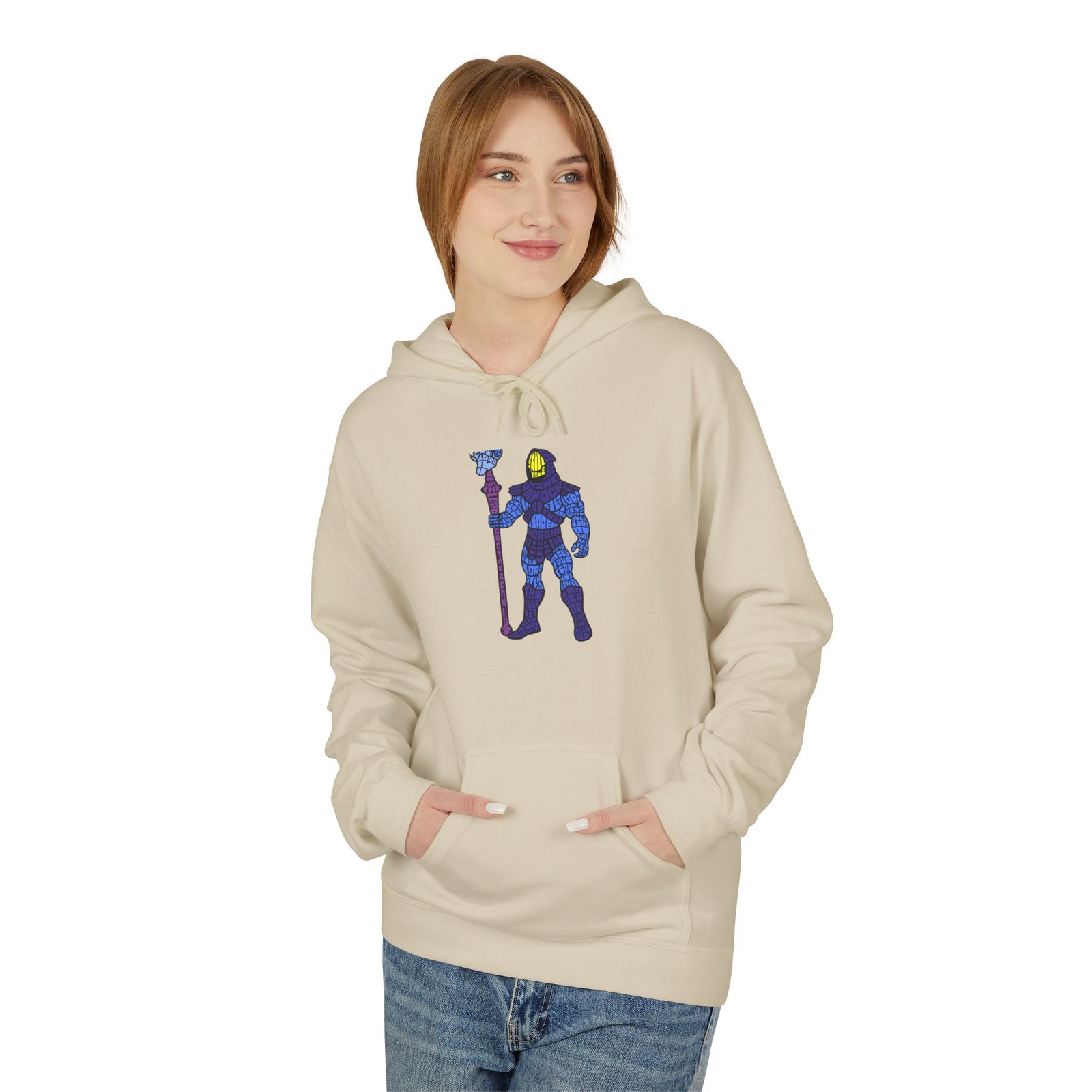 Skeleton Hoodie - Heroic Vintage Character Design