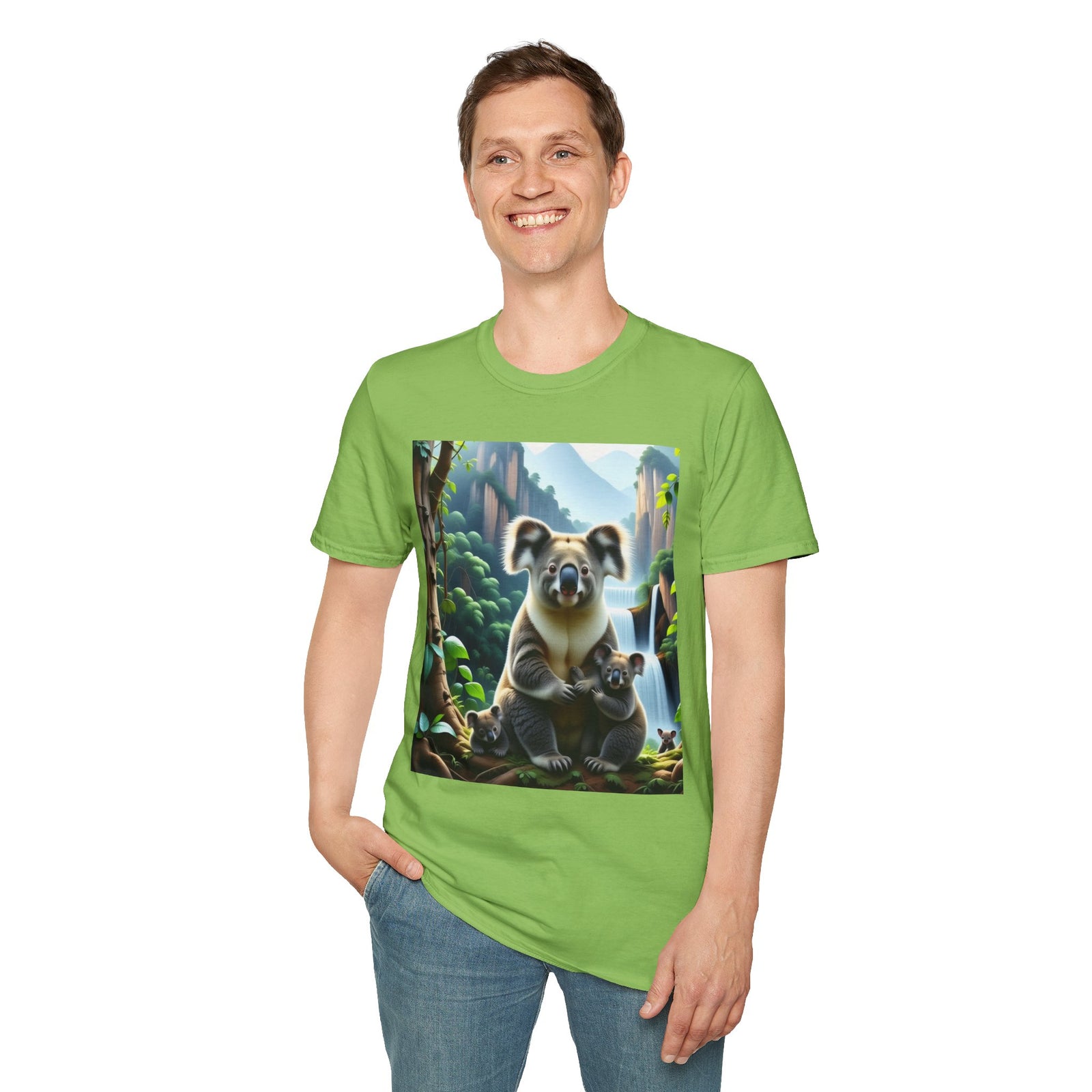 Koala Family Portrait Fun T-Shirt