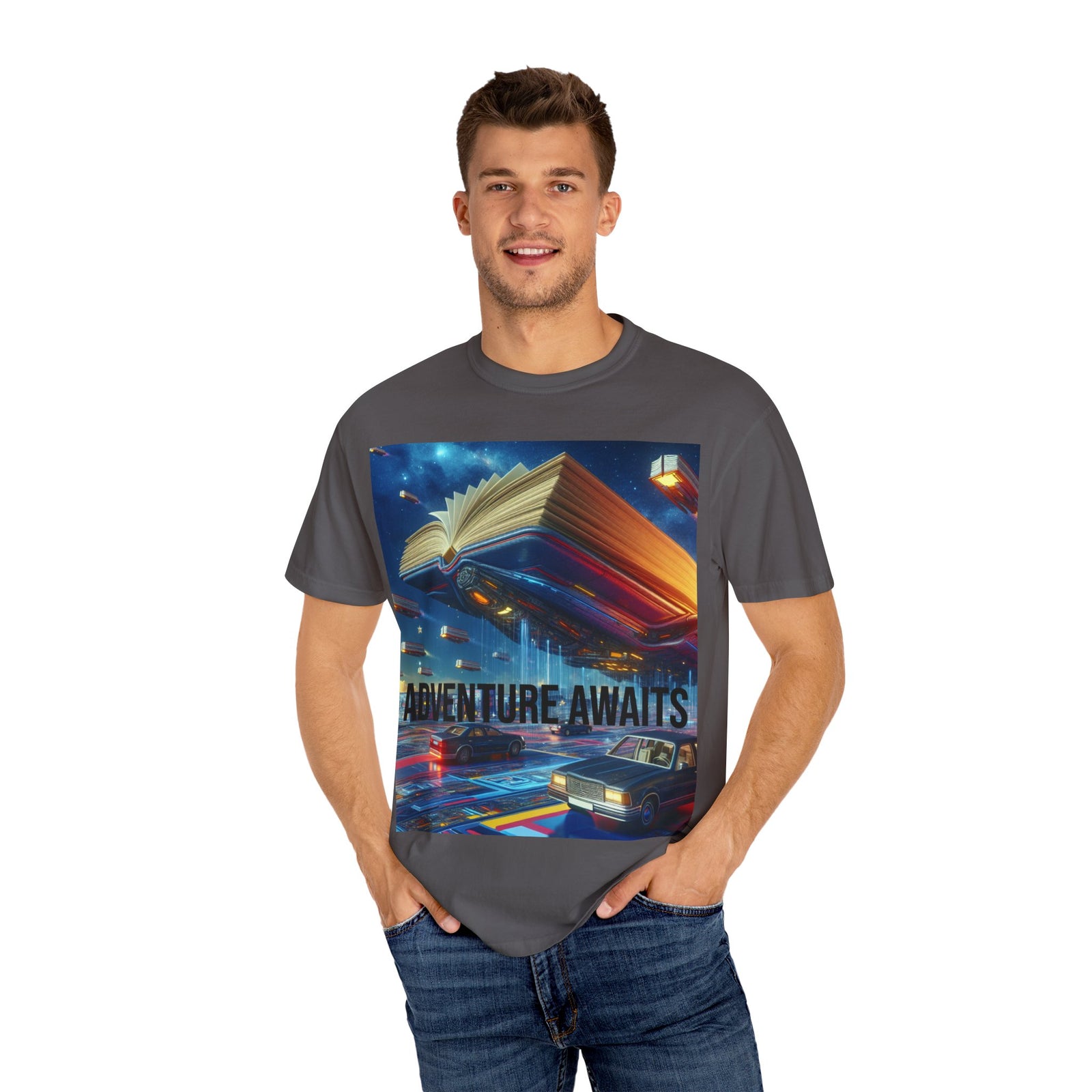 Adventure Awaits T-shirt for Book Lovers
