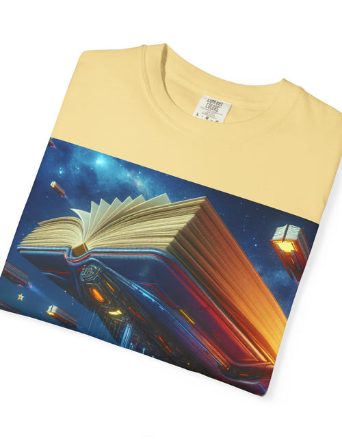 Load image into Gallery viewer, Adventure Awaits T-shirt for Book Lovers
