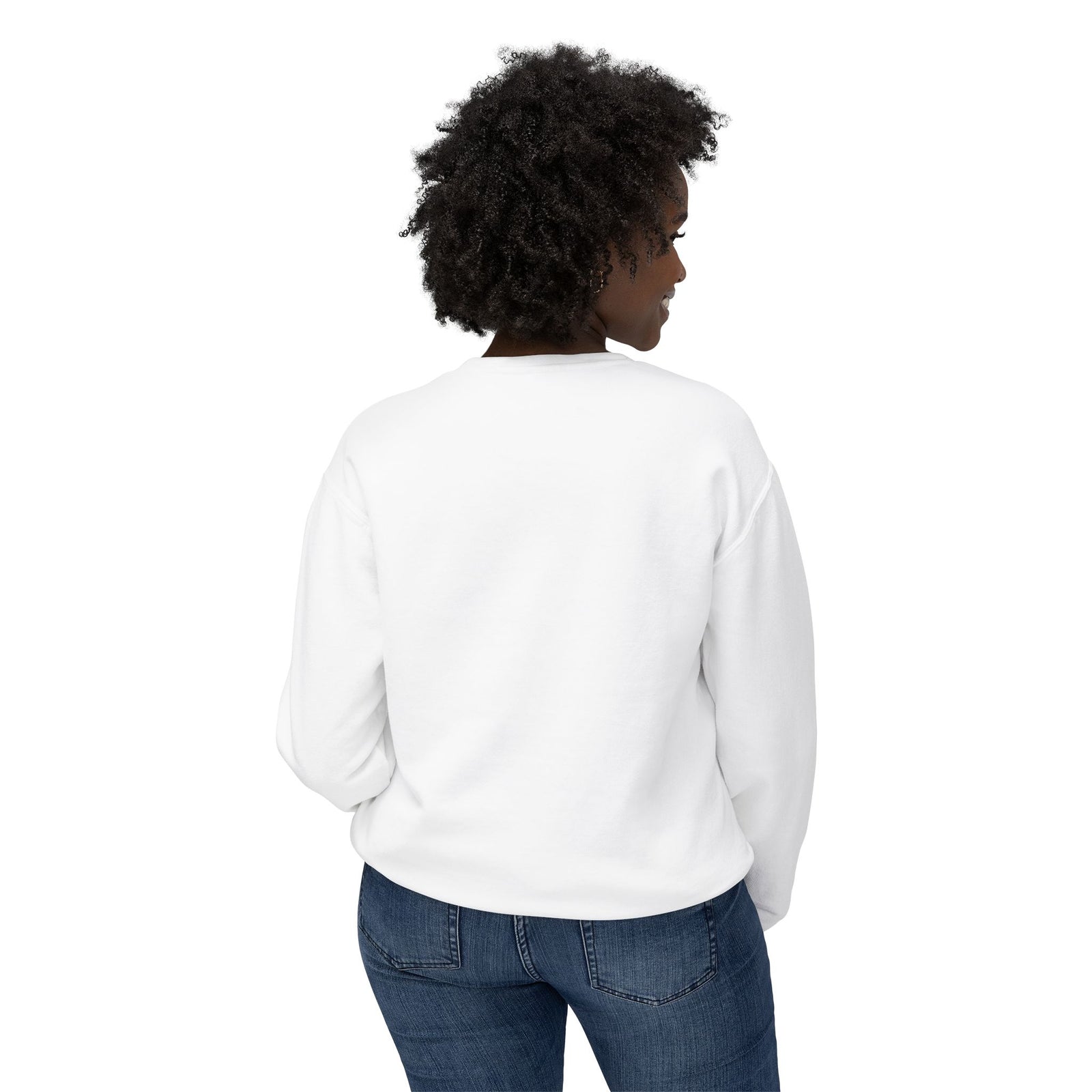 Knowledge Is Power Unisex Lightweight Crewneck Sweatshirt, Casual Wear, Gift for Students, Motivational Apparel, Educational Fashion