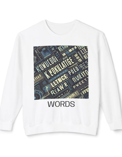 Load image into Gallery viewer, Knowledge Is Power Unisex Lightweight Crewneck Sweatshirt, Casual Wear, Gift for Students, Motivational Apparel, Educational Fashion
